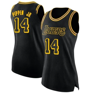 Women's Scotty Pippen Jr. Los Angeles Lakers Black Swingman Jersey - City Edition
