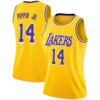 Women's Scotty Pippen Jr. Los Angeles Lakers Gold Swingman 2018/19 Jersey - Icon Edition