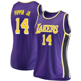 Women's Scotty Pippen Jr. Los Angeles Lakers Purple Swingman 2018/19 Jersey - Statement Edition
