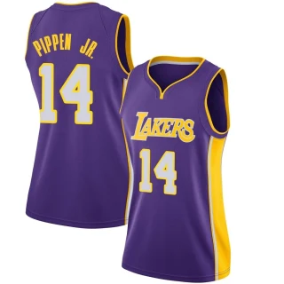 Women's Scotty Pippen Jr. Los Angeles Lakers Purple Swingman Jersey - Statement Edition
