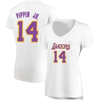 Women's Scotty Pippen Jr. Los Angeles Lakers White Fast Break Jersey - Association Edition