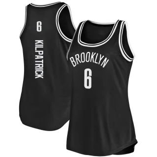 Women's Sean Kilpatrick Brooklyn Nets Black Fast Break Tank Jersey - Icon Edition