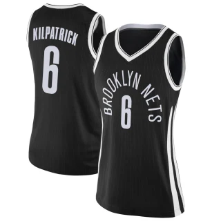 Women's Sean Kilpatrick Brooklyn Nets Black Swingman Jersey - City Edition