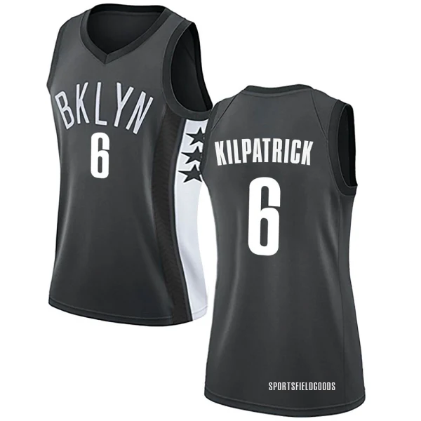 Women's Sean Kilpatrick Brooklyn Nets Gray Swingman Jersey - Statement Edition