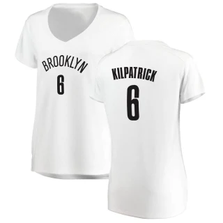 Women's Sean Kilpatrick Brooklyn Nets White Fast Break Jersey - Association Edition