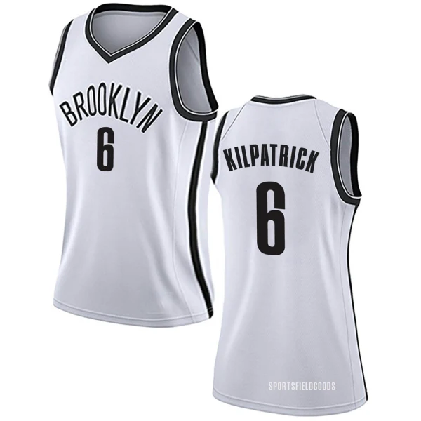 Women's Sean Kilpatrick Brooklyn Nets White Swingman Jersey - Association Edition