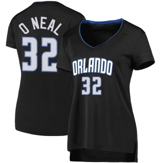 Women's Shaquille O'Neal Orlando Magic Black Fast Break 2019 Jersey - Icon Edition