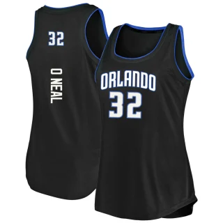 Women's Shaquille O'Neal Orlando Magic Black Fast Break 2019/20 Tank Jersey - Icon Edition