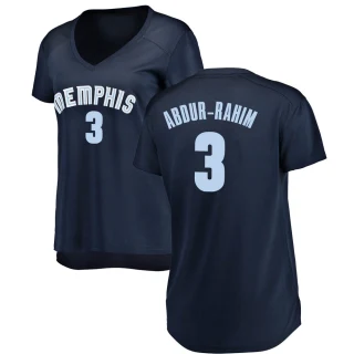 Women's Shareef Abdur-Rahim Memphis Grizzlies Navy Fast Break Jersey - Icon Edition