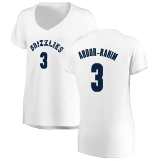 Women's Shareef Abdur-Rahim Memphis Grizzlies White Fast Break Jersey - Association Edition