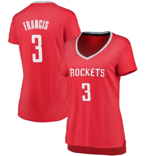 Women's Steve Francis Houston Rockets Red Fast Break Jersey - Icon Edition