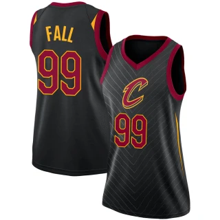 Women's Tacko Fall Cleveland Cavaliers Black Swingman Jersey - Statement Edition