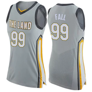 Women's Tacko Fall Cleveland Cavaliers Gray Swingman Jersey - City Edition