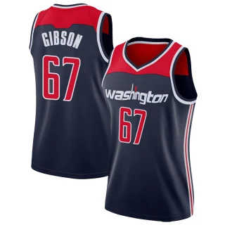 Women's Taj Gibson Washington Wizards Navy Swingman Jersey - Statement Edition