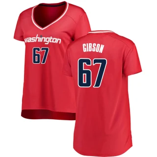 Women's Taj Gibson Washington Wizards Red Fast Break Jersey - Icon Edition