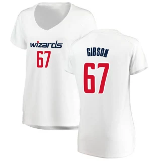 Women's Taj Gibson Washington Wizards White Fast Break Jersey - Association Edition