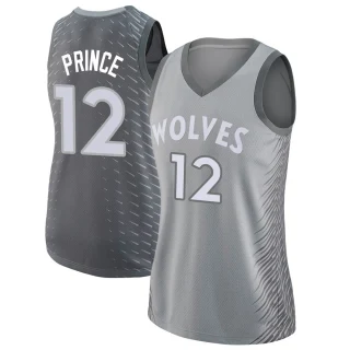 Women's Taurean Prince Minnesota Timberwolves Swingman Silver Jersey - City Edition