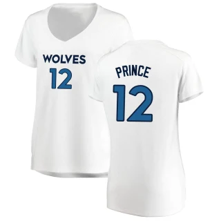 Women's Taurean Prince Minnesota Timberwolves White Fast Break Jersey - Association Edition