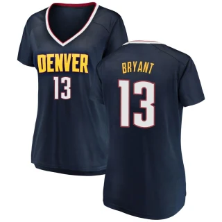 Women's Thomas Bryant Denver Nuggets Navy Fast Break 2018/19 Jersey - Icon Edition