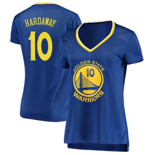 Women's Tim Hardaway Golden State Warriors Gold Fast Break Royal Jersey - Icon Edition