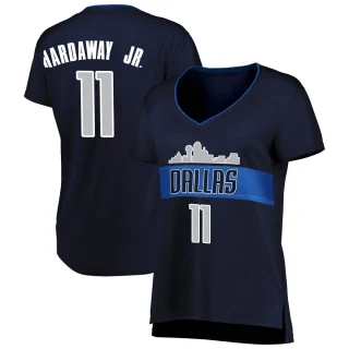 Women's Tim Hardaway Jr. Dallas Mavericks Navy Fast Break Jersey - Statement Edition