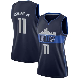 Women's Tim Hardaway Jr. Dallas Mavericks Navy Swingman Jersey - Statement Edition