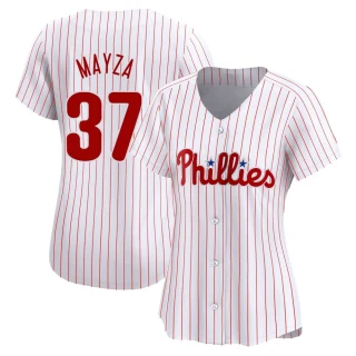 Women's Tim Mayza Philadelphia Phillies White Limited Home Jersey