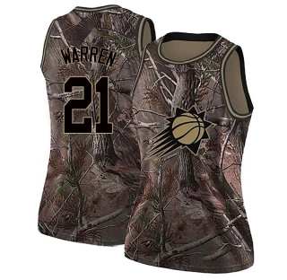 Women's T.J. Warren Phoenix Suns Camo Swingman Realtree Collection Jersey