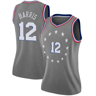 Women's Tobias Harris Philadelphia 76ers Gray Swingman 2018/19 Jersey - City Edition