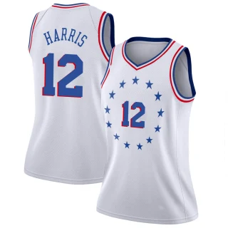 Women's Tobias Harris Philadelphia 76ers White Swingman 2018/19 Jersey - Earned Edition