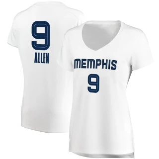 Women's Tony Allen Memphis Grizzlies White Fast Break Jersey - Association Edition
