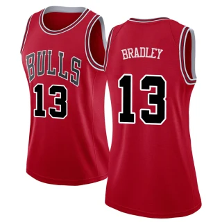 Women's Tony Bradley Chicago Bulls Red Swingman Jersey - Icon Edition