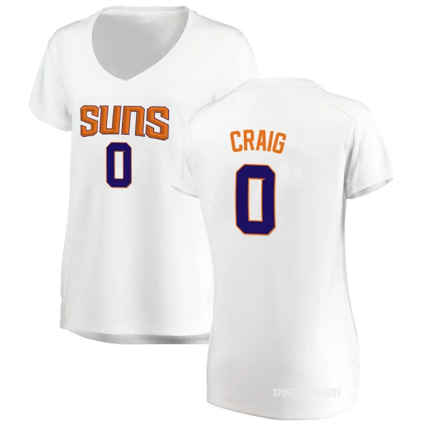 Women's Torrey Craig Phoenix Suns White Fast Break Jersey - Association Edition
