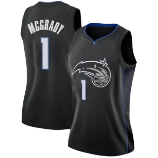 Women's Tracy Mcgrady Orlando Magic Black Swingman 2018/19 Jersey - City Edition