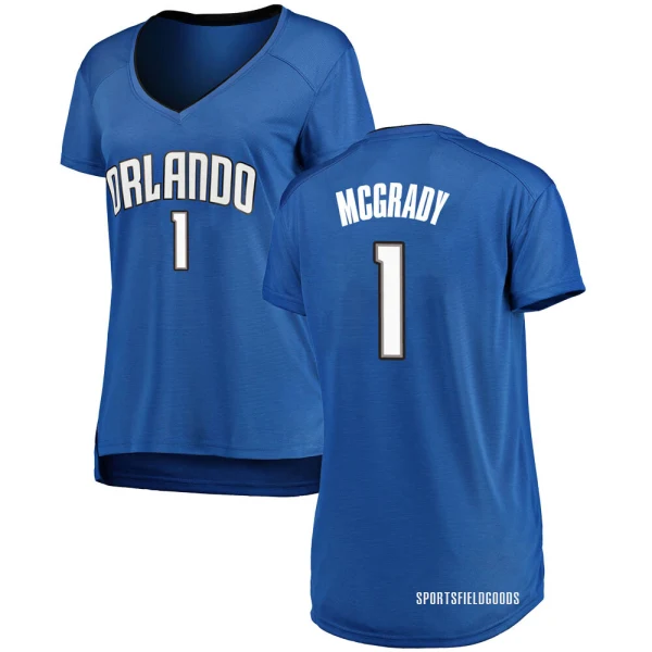Women's Tracy Mcgrady Orlando Magic Royal Fast Break Jersey - Icon Edition
