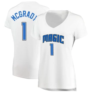 Women's Tracy Mcgrady Orlando Magic White Fast Break Jersey - Association Edition