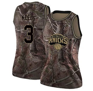 Women's Trevor Keels New York Knicks Camo Swingman Realtree Collection Jersey