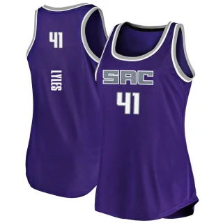 Women's Trey Lyles Sacramento Kings Purple Fast Break Tank Jersey - Icon Edition
