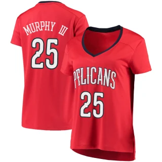 Women's Trey Murphy III New Orleans Pelicans Red Fast Break Jersey - Statement Edition