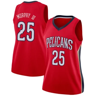 Women's Trey Murphy III New Orleans Pelicans Red Swingman Jersey - Statement Edition