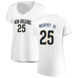 Women's Trey Murphy III New Orleans Pelicans White Fast Break Jersey - Association Edition