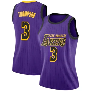 Women's Tristan Thompson Los Angeles Lakers Purple Swingman 2018/19 Jersey - City Edition