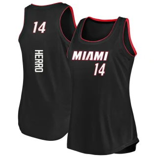 Women's Tyler Herro Miami Heat Black Fast Break 2019/20 Tank Jersey - Icon Edition