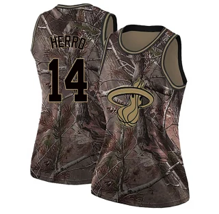 Women's Tyler Herro Miami Heat Camo Swingman Realtree Collection Jersey