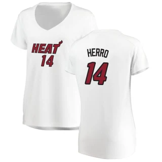 Women's Tyler Herro Miami Heat White Fast Break Jersey - Association Edition
