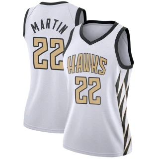 Women's Tyrese Martin Atlanta Hawks White Swingman 2018/19 Jersey - City Edition