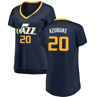 Women's Udoka Azubuike Utah Jazz Navy Fast Break Jersey - Icon Edition