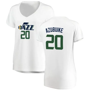Women's Udoka Azubuike Utah Jazz White Fast Break Jersey - Association Edition