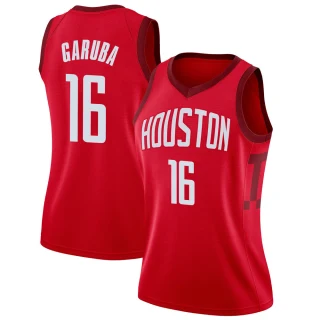 Women's Usman Garuba Houston Rockets Red Swingman 2018/19 Jersey - Earned Edition