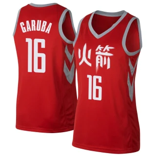 Women's Usman Garuba Houston Rockets Red Swingman Jersey - City Edition